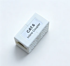 CAT6 UTP RJ45 Inline Coupler 8P8C Ethernet Extender Connector for Network Cable Extension