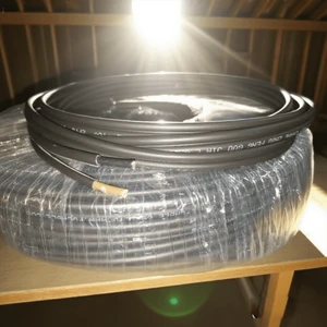 Duplex Core H1Z2Z2-K 2x6mm2 PV Solar Cable Tinned Copper TUV Certified UV Resistant Weatherproof for Solar Panels