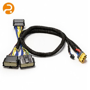 Custom EV Automotive Multi-Pin Wiring Harness | High Temperature Resistant PVC Insulated IP67 Waterproof Oxygen-Free Copper