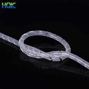 Factory Supply Hot Sales Extruded Silicone Silicone Spiral Tube/winding/protection/wiring Harness Storage