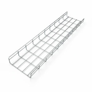 Easy Assembly Safe Reliable Galvanized Wire Mesh Cable Tray for Electrical Project Power Station & Infrastructure Construction