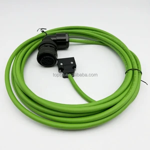 FOLINKHUI PVC PUR High Flexible Servo Encoder Motor Cable CNV2C-2P-5M 10M 15M 20M Feedback Cable With Drag Chain in Stock