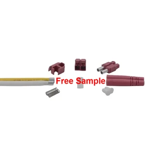 ZIFONIC LC 2.0mm Duplex Multimode OM3 Connector and Pigtail for Optical Fiber and Fiber Optic Cable Internet System