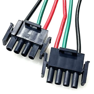 Custom Cable Assembly Car 1-350779-1 1-350779-9 4p Power Plug Wire Harness