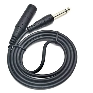 6.35mm Mono Phone Jack Electric Guitar Audio Extension Cable
