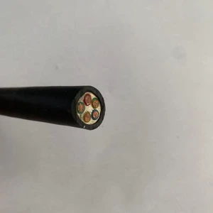 WDZN-YJY 5X6 Low Smoke Halogen-Free XLPE Insulated Copper Core Cable with Fire Resistance