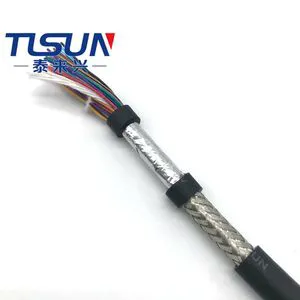 CE Certified Flexible Control Cable LIYCY 300/300V Data Shielding Cable