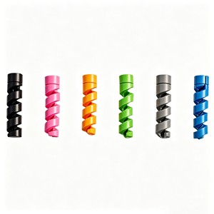 Silicone Spiral Cable Protector, Anti-Bend Data Cable Organizer, Prevent Breakage for Phone Charging