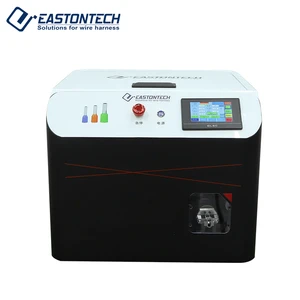 EW-5620 EASTONTECH Hot Sale Pre-insulated Connector Pressing Machine 4mm2 Wire Cable Stripping Twisting Loose Ferrule Equipment