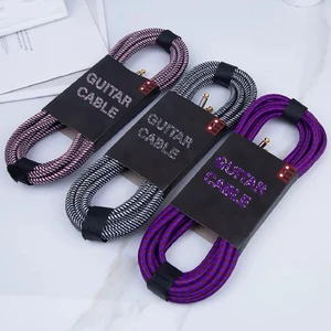 High quality Cable for Electric Guitar, Guitar Bass Audio Cable, Audio Cable, Musical Instrument Accessories