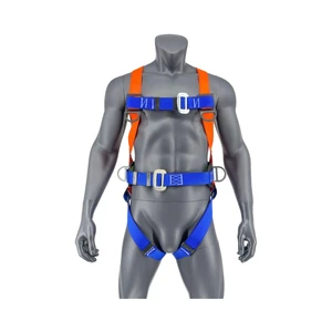 Industrial Full Body Safety Harness Belt with Double Lanyard Using for Construction Harness