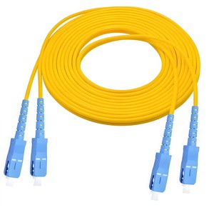 OEM LC Duplex Single Mode G652D APC LSZH Jacket Fiber Optical Patch Cord Indoor FTTH Cable