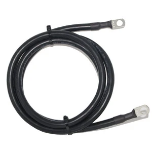 25mm2 4AWG Battery Cable with 5/16 in Lugs Terminal Power Inverter Extension Cables for Automotive Solar Electronic Application