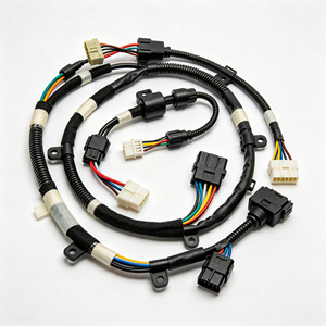 Custom Signal Transmission Wire Harness Assembly Multi-Core Shielded Cable Harness for Industrial Sensors OEM Factory