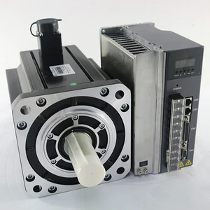 Lichuan Servos 7.5KW 220V 23Bit 3 Phase Servo Motor with Drive Controller 180M48015B+M1532P Servo Motor for Cnc Machine