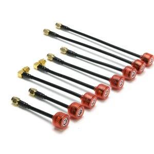 RUSHFPV Cherry SMA 5.8G Antenna LHCP/RHCP VTX Video Transmitter Receiver Analog FPV HD RC Freestyle Racing RC Servos Motors