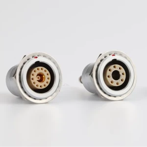 Hybrid Push Pull Connector Power Signal Combined Circular Plug Connector Industrial Automation Medical Equipment Cable Assembly