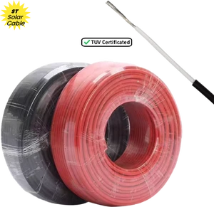 PV1-F 1.5/2.5/4.0/6.0/10 Mm H1Z2Z2 For For Anti-Ultraviolet Low Voltage 0.6/1KV Solar Cable XLPO Power Station