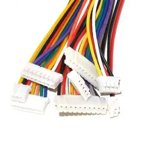 Custom Wire Harness Assembly with JST SH Connector, 4-Position SHR-04V-S-B, 1.0mm Pitch, Pre-Crimped Cables