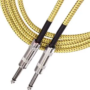 10ft 20ft 3 m Guitar Cable Guitar Bass Keyboard Cable Noise Reduction Function Tone Electric Guitar Line