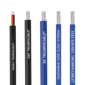 UL3644 Energy Storage Power Cable Flexible Silicone Wires and Cables 4 6 8 14 16 18Awg Automotive Cable 305m Electric Wire Cable