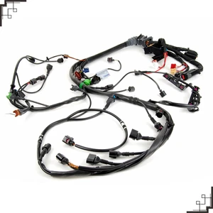 China Customizable Automotive Wire Harness Assembly Complete Loom Kits Bus Truck Trailer PVC Jacket Waterproof Durable Copper