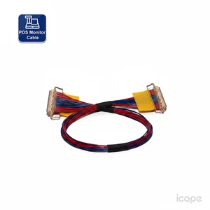 New Payment Display Motherboard Link Power Fiber Cable FEP Tinned Copper Conductor Low Signal Loss TDR 100 Wiring Harness