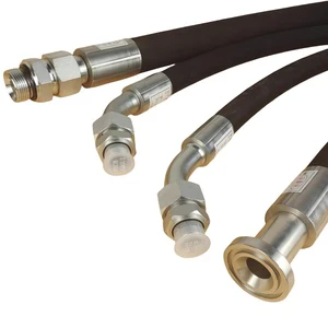 Customized Steel Wire Braided High-pressure Oil Pipe Hydraulic Hose