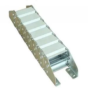 Fully Enclosed Type Flexible Stainless Steel Cable Drag Chain for Transport and Construction Machinery