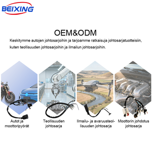 Factory Manufacturer Custom Wiring Harness E00141 for LCD LVDS Panel Cable Electrical Automotive Auto Car Wire Harness