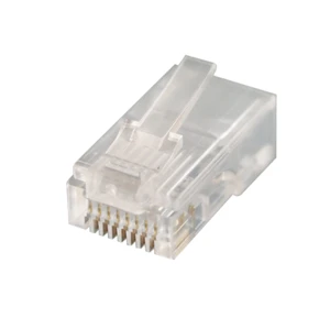 RJ45 connector with 8 contacts (Electro DH 39.002/8/F)