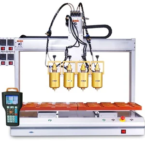 Benchtop Automatic Soldering Robot High Precision Motor Pump LED Wire Harness Circuit Board Welding Engine Gearbox Bearing PLC