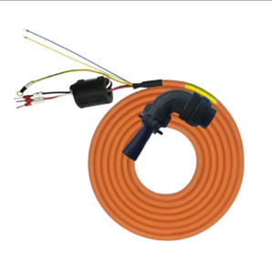 R88A-CA1B003BF Solid PVC Insulated for Servo Line Motor Harness Cable 1S Series High Flexible Drag Chain Power Line with Brake