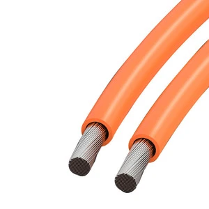 Guoning Brand New Energy Storage Battery Cable Automotive Wire Orange Stranded PVC Insulation Low Voltage Cable