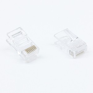 SCONDAR Network Ethernet Rj45 RJ-45 Male Connector Cat5 Cat5e Modular Snap Plug 8P8C Cat 5 5e RJ 45 Conector