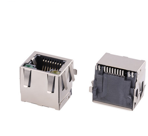 8P8C Surface Mount RJ 45 SMT Connector with Fragment Ethernet for PCB Jack Connector