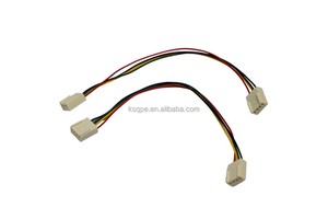 2.54MM Cable Terminal Connector 2 3 4 5 6 7 8 9 10 PIN Single Double-End Cable Connector Terminal Plug With Wire 10-30CM