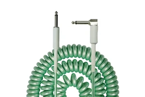 5m Electric Guitar Audio Instruments Cable Straight to Straight Spring Curl Shielded Wire Coiled for Speaker Application