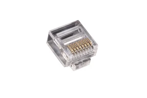 Utp Cat5e 8p8c Modular Plug Gold Plated Rj45 Unshielded Connector