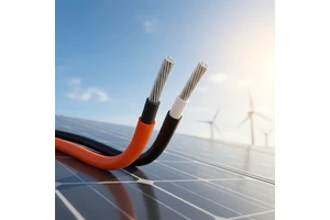 DC Solar Transmission Cable Copper Conductor 1500V Low Voltage High Weather Resistance PV Wire Renewable Energy Power Cable