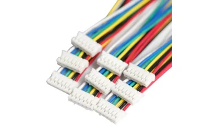 Custom 6 Pin JST GH 1.25mm Connector Industrial Electrical LED Light Bar Wire Harness Cable Assembly Manufacturer With UL
