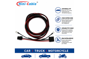 Custom Universal Automotive Wiring Harness Kit Complete Electrical Cable Assembly For Car Truck Motorcycle Power Connection