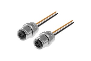 Aviation Plug M12 4 Pin Connector Male and Female Connector Rear Panel Mount M12 Connectors Socket Cable Watertight Ip68