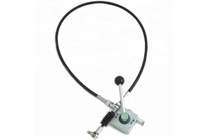 Machinery Accessories Roller Throttle Joystick Lever Loader Push Pull Handle With Cable 2.2 Meter Long