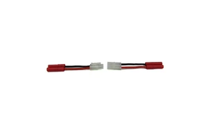 XT30 Connector Cable Harness Assembly Waterproof Purple Gold Metal PVC Insulated Quanlin QL-702 300-600V 6-12AWG Automobile
