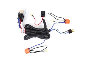 Automotive and Motorcycle Headlight Wiring Harness