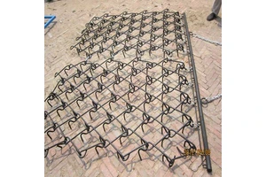 Flexible Chain Harrow Drag Mats Mesh With Draw bar