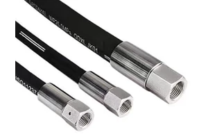 High Pressure Compact Steel Wire Braided Rubber No-Skive Forged Painted ISO 11237/EN857 2SC Hydraulic Oil Weather Resistant Hose