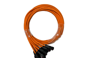 Energy Storage Connectors Custom Wiring Harnesses High-Current Copper Power Cable Connector Wire Harness Solar Connector