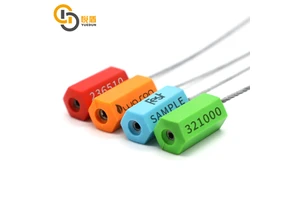 YDCS204 Yuedun Brand Cargo Container Truck Trailer Cable Seal Lock Shandong Adjustable Length Hexagonal Wire Cable >1.6KN